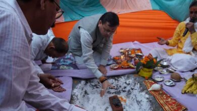 मुख्यमंत्री धामी ने अमोड़ी में ₹1.60 करोड़ की लागत से “वे साइड एमिनिटी” का किया शिलान्यास/भूमि पूजन