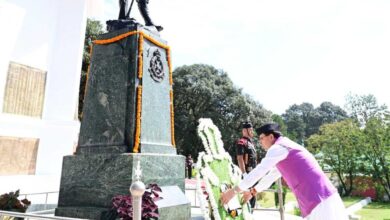 मुख्यमंत्री पुष्कर सिंह धामी ने लैंसडाउन में शहीद सम्मान समारोह मे किया प्रतिभाग