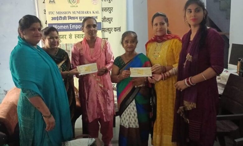 महिला सशक्तिकरण की दिशा में सार्थक कदम — आईटीसी मिशन सुनहरा कल के टीएचपी कार्यक्रम की दो लाभार्थी महिलाओं को मिला आत्मनिर्भरता का संबल