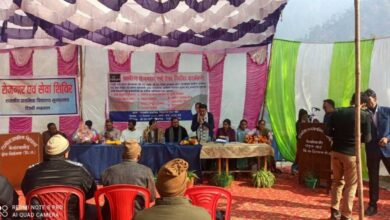 भिलंगना के सुनार गांव में आयोजित हुआ रोजगार एवं सेवा शिविर